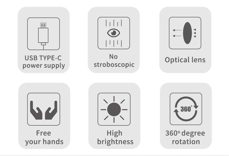 Увеличителна, настолна лупа и щипки, 100mm, увеличение x1.7/4, SN-396N
