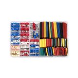 Tермосвиваем шлаух, комплект, 100mm, ф1.5~13mm, 2:1, многоцветен, URZ4053, Eurocomp