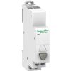 Button switch, ON-OFF, 1NO+1NC, 20A/250VAC, SPDT, grey, DIN rail