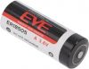 Lithium battery, EVE-ER18505 S, 18.7x50.5mm, 3.6VDC, 3800mAh