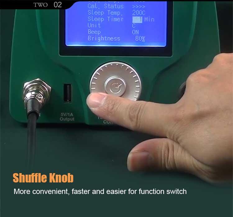 Станция за запояване, SS-259B, 230VAC, 90W, LCD, USB, PRO'S KIT