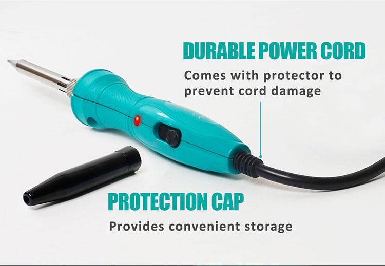 Поялник, нагревателен, SI-139B, регулируем, 230VAC, 15/30W, конусна човка, PRO'S KIT