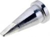 Soldering tip WEL.LT-A, straight screwdriver, with a notch, 1.6x0.7mm