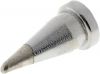 Soldering tip WEL.LT-F, beveled cone, with a notch 1.2mm
