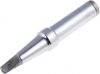 Soldering tip 4PTB7-1, straight screwdriver, notched, 2.4x0.8mm