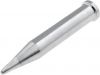 Soldering tip WEL.XT-AL, straight screwdriver, hollow with a notch, 1.6x1mm