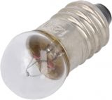Miniature flashlight lamp, 12VDC, 200mA, 2.5W, E10