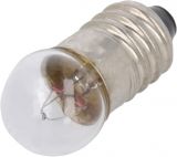 Miniature flashlight lamp, 24VDC, 50mA, 1.2W, E10
