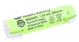 Rechargeable battery 1.2VDC, 800mAh, AAA, Ni-Mh, GP Batteries