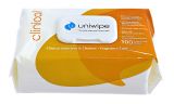 Wet towels Uniwipe Clinical Sanitising, for disinfection, 100 pcs., 380x250mm
