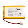 Акумулаторна батерия 3.7V, 300mAh, Li-Po, с проводници и букса, AKY0640, AKYGA BATTERY
