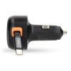 Car charger CCH1C30WBK USB Type-C, 12-24VDC, 5V/3A, 1m - 3