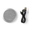 Wireless charger for IOS and Android, 5/9VDC, 2A, Fast charge
 - 6