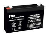 Lead acid battery 6V 7Ah, GB6-7, UNIVERSAL POWER