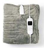 Електрическо одеяло, 120W, 180x130см, 9 настройки на затопляне, перящо, PEBL140CWT, NEDIS