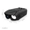 Cycling camera CCAM100BK, 1080p, 2 MPixel, black - 4