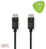 DisplayPort 1.4. cable 3m, male to male, NEDIS CCGP37014BK30 - 1