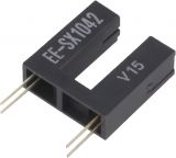 Оптичен датчик EE-SX1042, 4VDC, предавател-приемник (процеп), PNP, 5mm