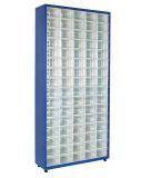 Metal cabinet with 80 plastic drawers, 1860x930x235mm, TMD 175, SEMBOL PLASTIK