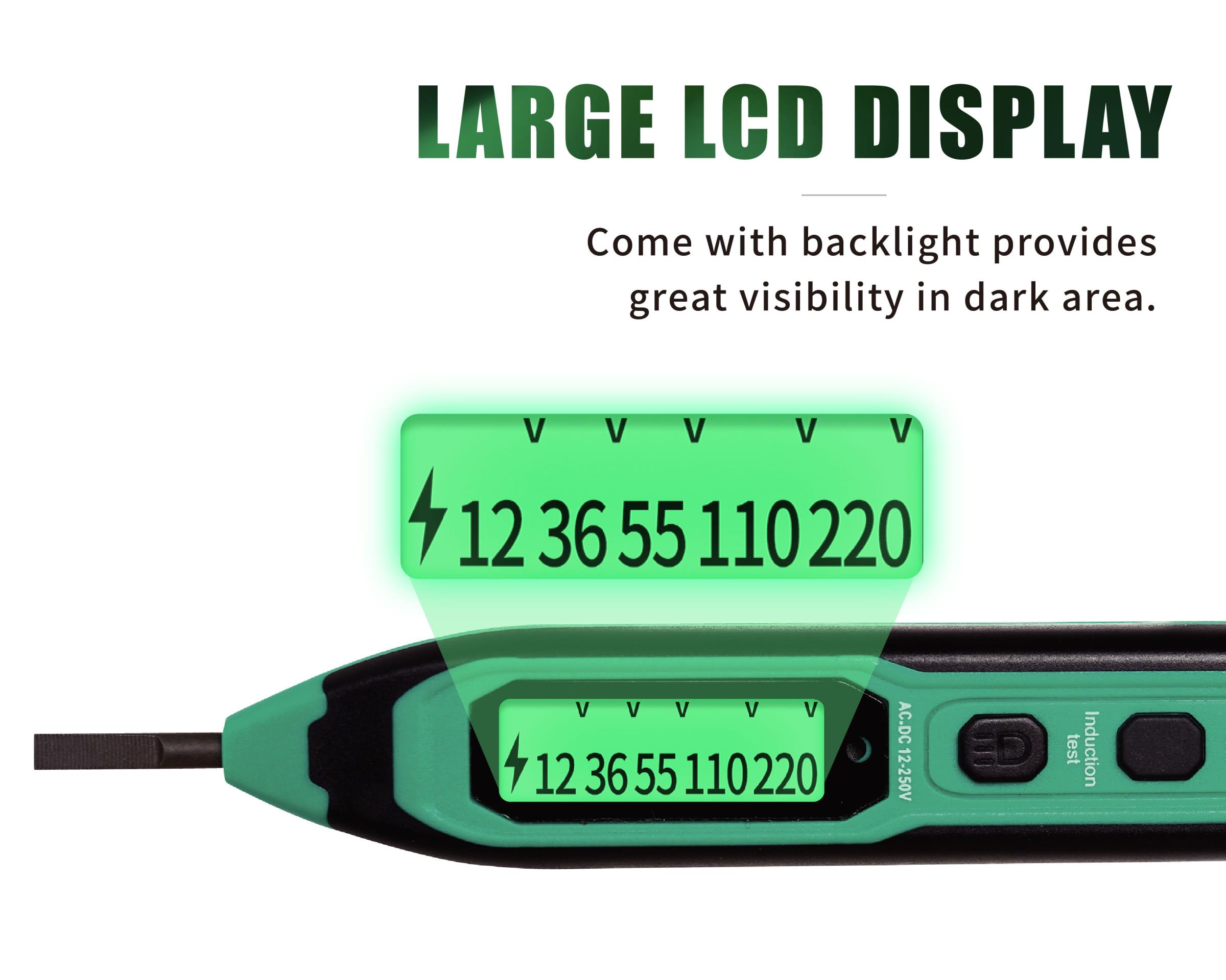 Безконтактен детектор (фазомер), 12~230V, LED, NT-305N, PRO'S KIT