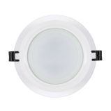LED panel for build-in, 12W, round, 230VAC, 920lm, neutral white, ф150mm, IP44, LPRG1242, ULTRALUX