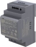 DIN rail power supply HDR-60-15, 13.5~18/15VDC, 4A, 60W, MEAN WELL