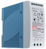DIN rail power supply MDR-40-48, 48/48~56VDC, 0.83A, 40W, MEAN WELL
