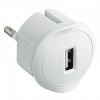 Charger for smartphone and tablet 1.5A 5V LEGRAND 50680 white 