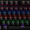 Mechanical gaming keyboard GKBD400BKUS, black, with RGB LED backlight, USB
 - 6