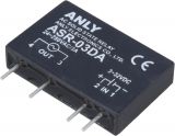 Solid state relay ASR-03DA, semiconductor, 3~32VDC, load capacity 3A/280VAC
