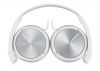 Headphones MDR-ZX310AP, jack 3.5mm, 98dB, 1.2m, white
 - 2