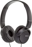 Headphones MDR-ZX110AP, jack 3.5mm, 98dB, 1.2m, black

