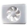 Bathroom fan Fresh Intellivent 2, ф98~130mm, 100~240VAC, 5W, 132m3 / h, white
 - 1