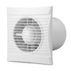 Bathroom fan Fresh S100HT, ф100mm, 230VAC, 14W, 99m3/h, white, humidity sensor, timer
