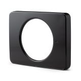 Преден панел за вентилатор за баня Fresh Intellivent 2, черен, 202x152mm