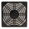Filter Fan Grill, 92x92mm, plastic, black
 - 1