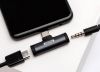Adapter USB type C/M to USB type C/F and 3.5mm, black, REMAX RL-LA03
 - 2