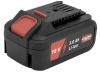 Replacement rechargeable battery for GUDE tools, 18V, 3Ah
