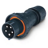 Explosion-proof industrial connector, male, 16A, 250VAC, 2P+E, II 2D, SCAME 218.EX1633