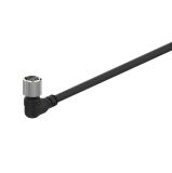 Cable for sensor CLD408-2, 4pin, L type connector, 2m, M8mm