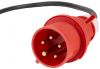 Small Power Distributor CEE, 7-way, 2m cable, 5x2.5mm2, IP44, Brennenstuhl 1153690600
 - 4