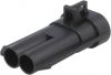 Connector automotive, 2 pin, male - 2