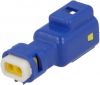 Connector 2 pin, 250V/3A, male - 2