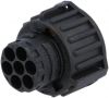 Connector female, 7pin, round plug - 2