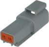 Connector 2 pin, 13A, male - 2