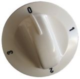 BEKO oven handle, 0-1-2-3 step, white, bakelite