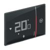 Wi-Fi Smart thermostat Smarther 2 with Netatmo, 5~40°C, 126x87mm, black, BTICINO - 1