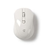 Безжична мишка с 3 бутона MSWS400WT, бял, 800/1200/1600dpi, NEDIS