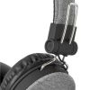 Headphones FSHP200GY, Deep Bass, jack 3.5mm, 100dB, 1.2m, black/grey - 6