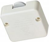 Electric furniture switch, single, 2A, 250VAC, for installation, white, LEGRAND 40175
